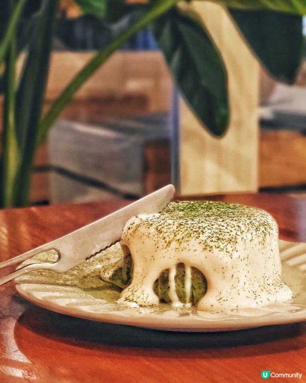 銅鑼灣必食💚抹茶巴斯克麻糬芝士蛋糕