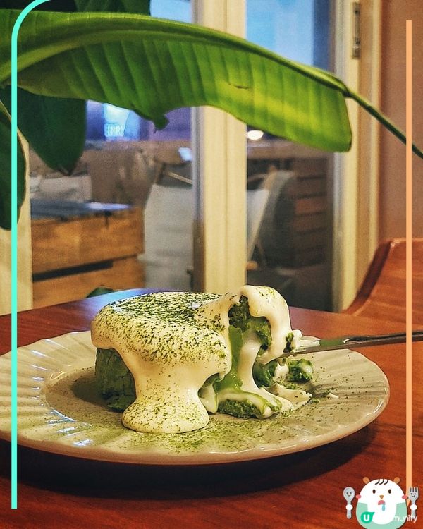 銅鑼灣必食💚抹茶巴斯克麻糬芝士蛋糕