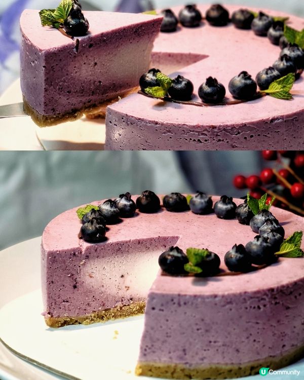 【减肥必食🫐】新出❗️超級雜莓希臘乳酪芝士蛋糕