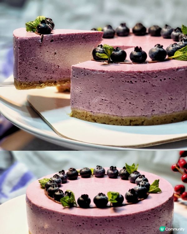 【减肥必食🫐】新出❗️超級雜莓希臘乳酪芝士蛋糕