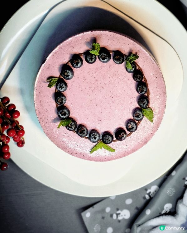 【减肥必食🫐】新出❗️超級雜莓希臘乳酪芝士蛋糕