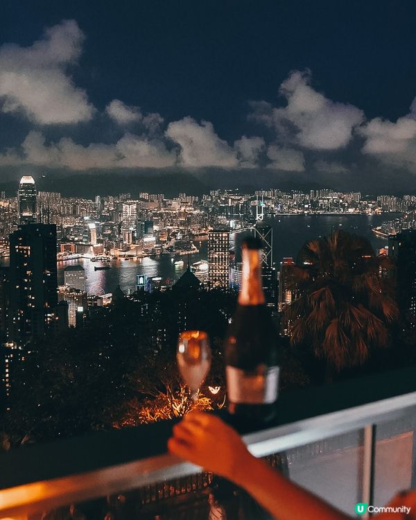 最美香港夜景餐廳-山頂精緻扒房