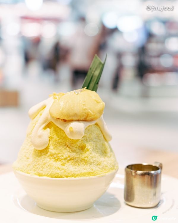 🇹🇭在泰國吃人氣打卡甜品：榴槤糯米飯刨冰