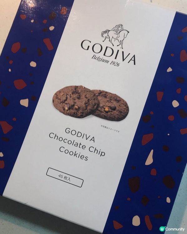 日本Godiva朱古力碎曲奇餅