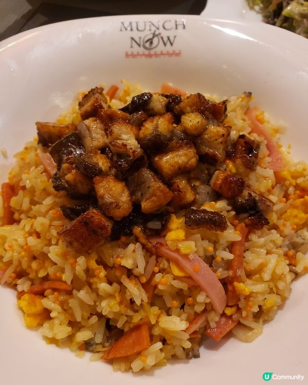 明太子蜆肉鰻魚炒飯