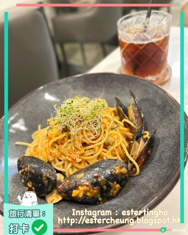 銅鑼灣樓上cafe 💕 招牌名古屋鰻魚大阪燒意大利飯