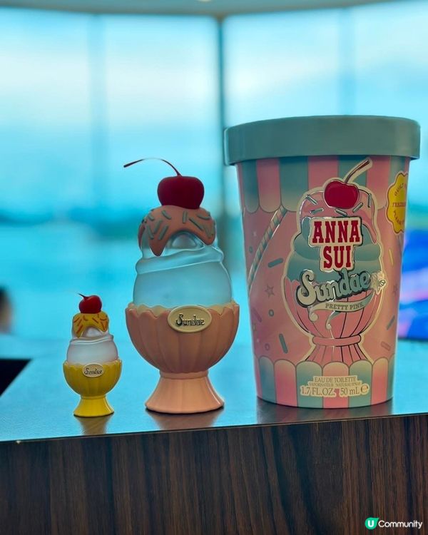 食一口ANNA SUI SUNDAE!🍨