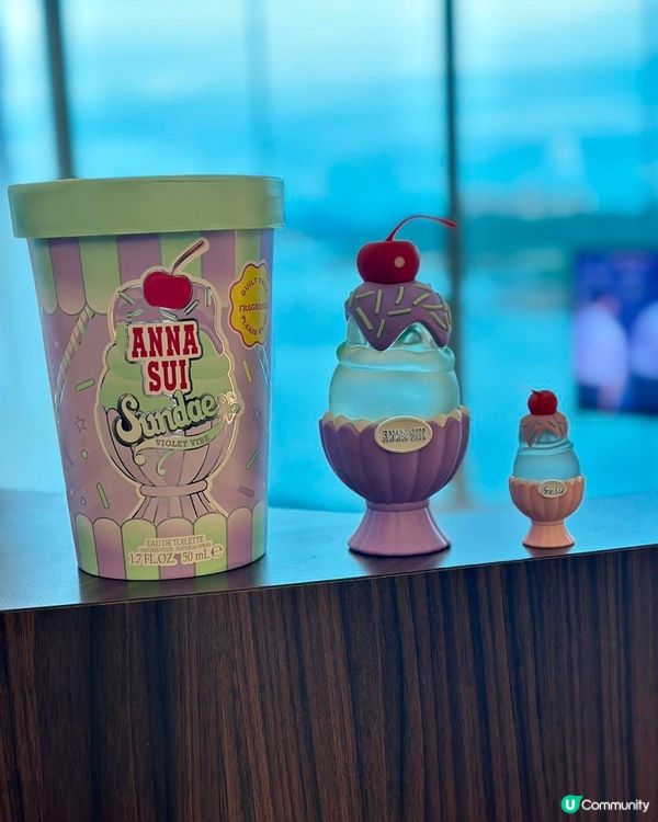 食一口ANNA SUI SUNDAE!🍨