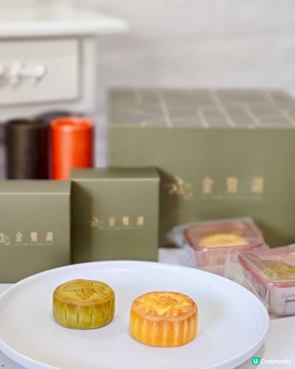 今年中秋有「金鷺湖中秋禮盒」（$338）陪我賞月呀🥳禮盒包裝...