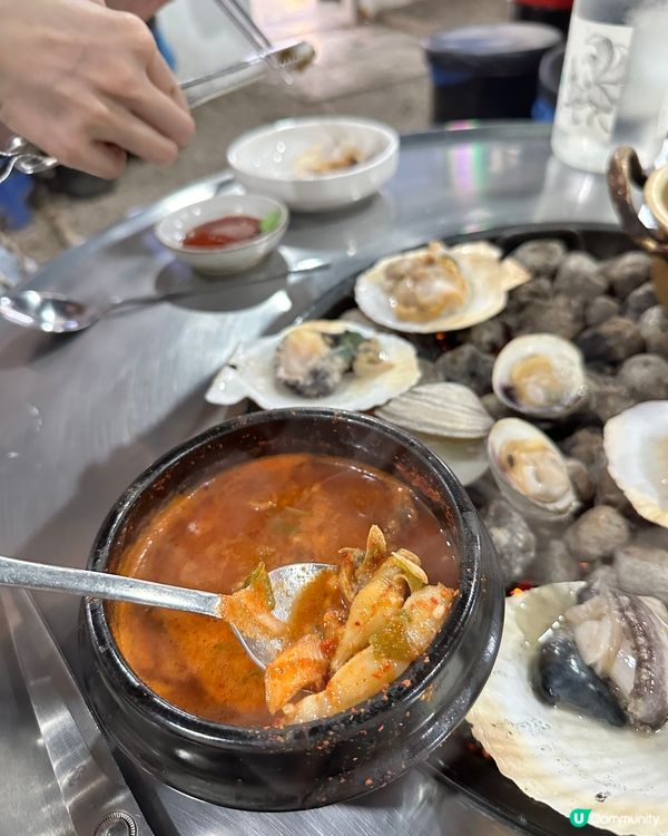 韓國首爾必食聖水洞烤貝🐚