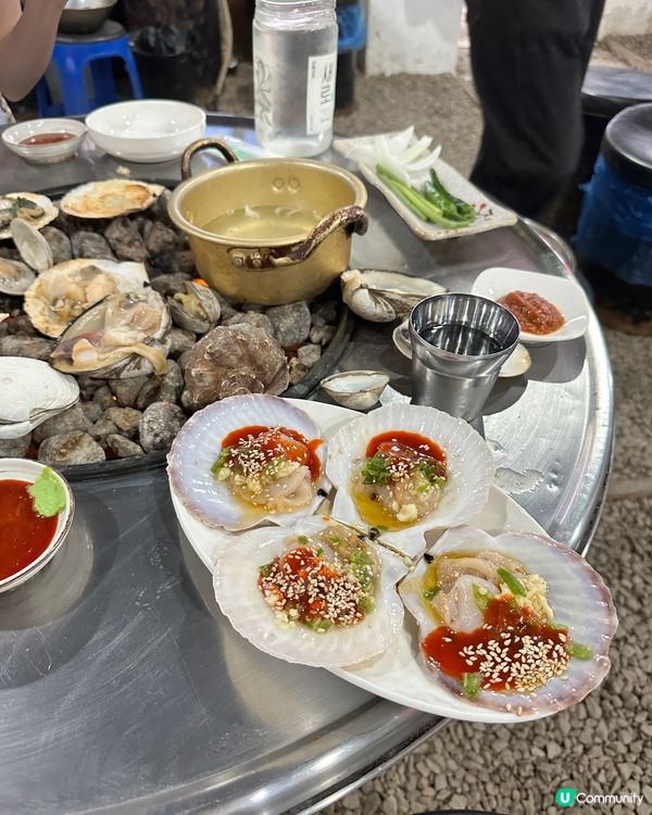 韓國首爾必食聖水洞烤貝🐚