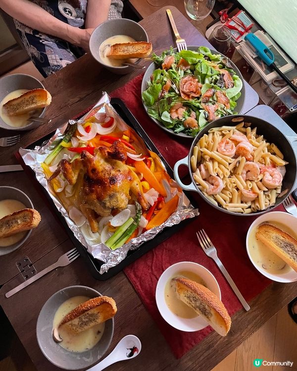 中秋晚餐🤤🤤🤤