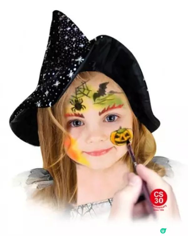 萬聖節 皮膚顏料 邊款好