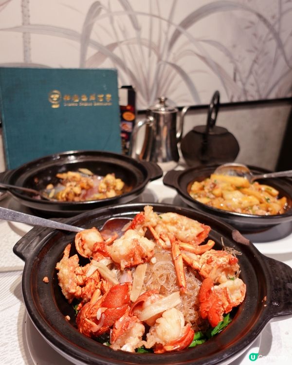 🪔神燈必吃🥢南非鮑魚啫啫雞🦆黑松露玻璃燒鵝