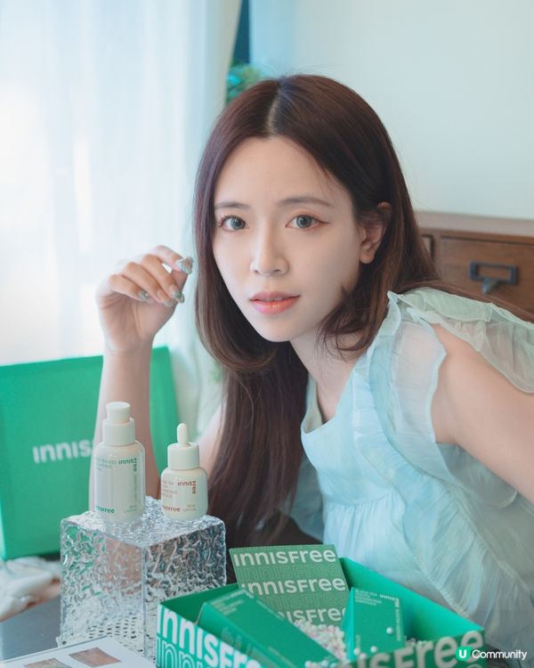 1+1水亮level up！innisfree 彈潤水光組合