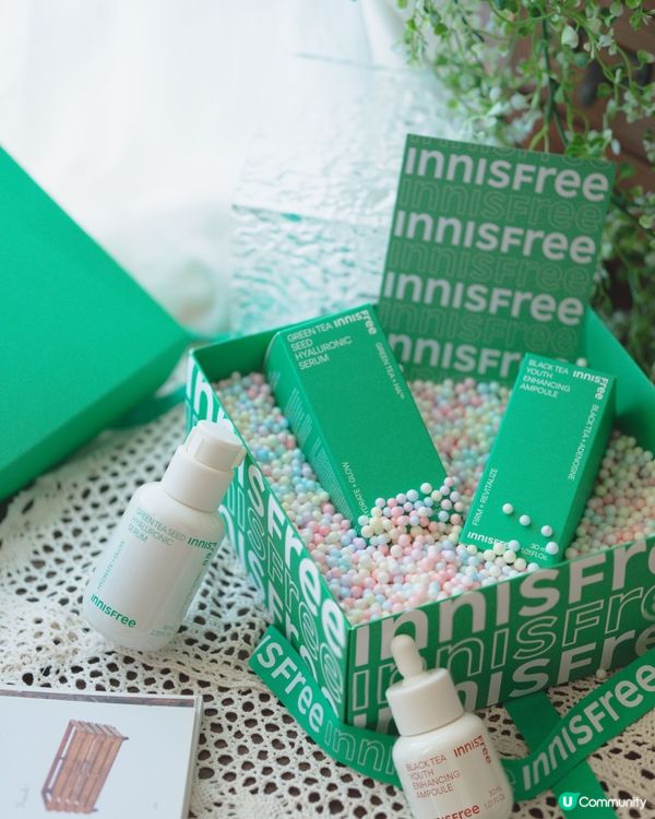 1+1水亮level up！innisfree 彈潤水光組合