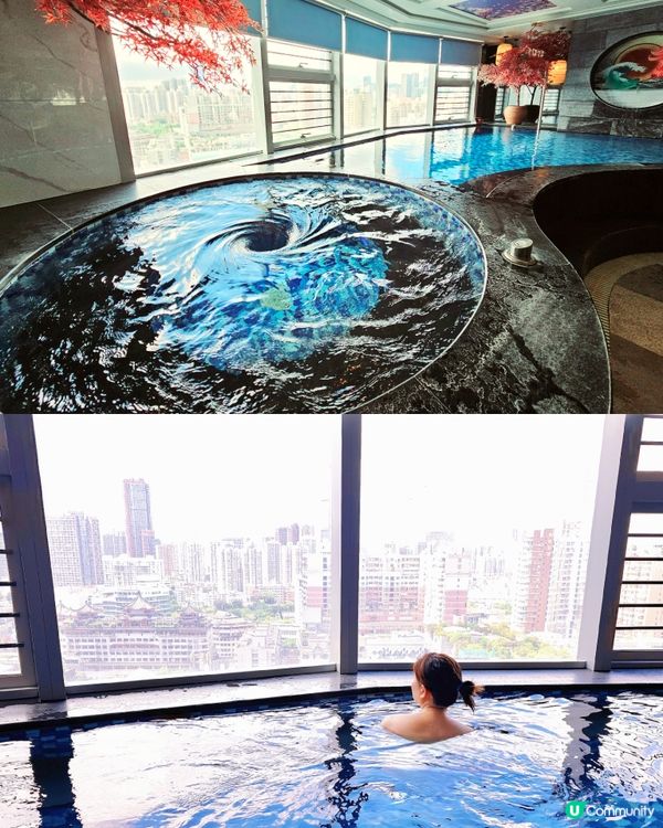 📍深圳必去！水世界美食水會☁️體驗高空水療會所🌊