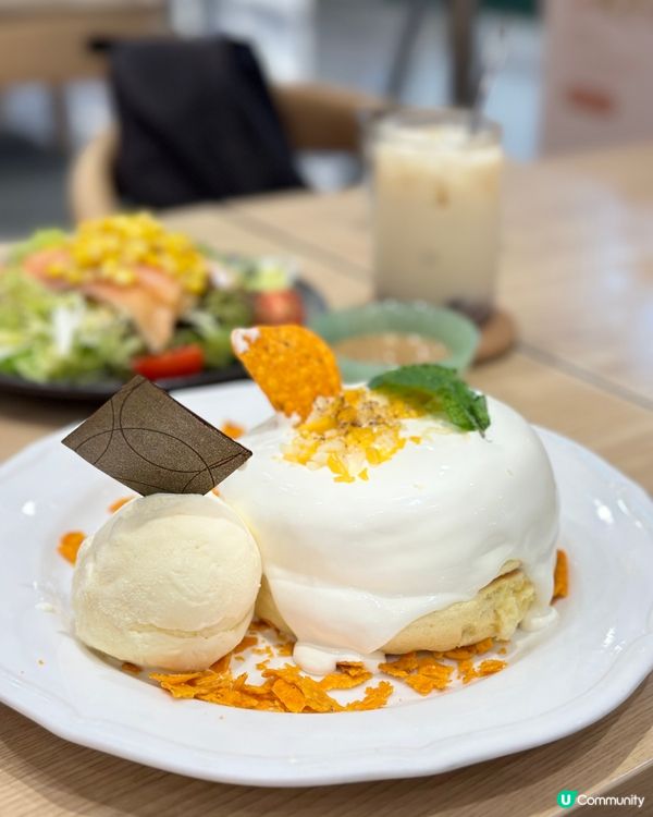 芝士🧀️奶蓋班戟