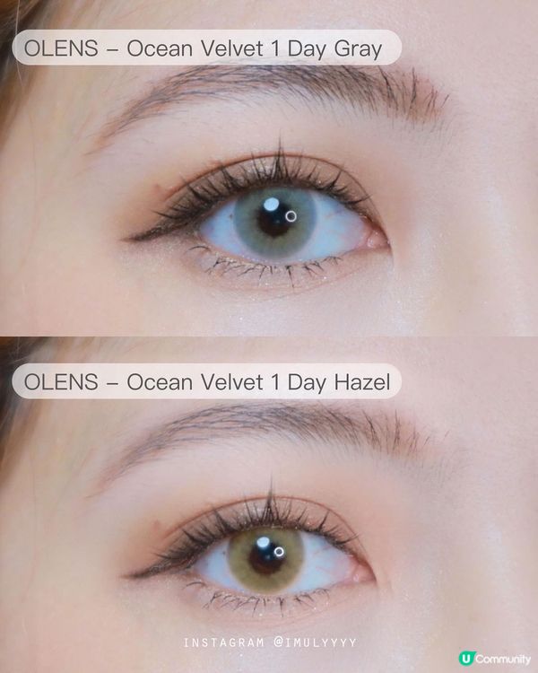 混血界天花板🔥！通透滿分OLENS Ocean Velvet