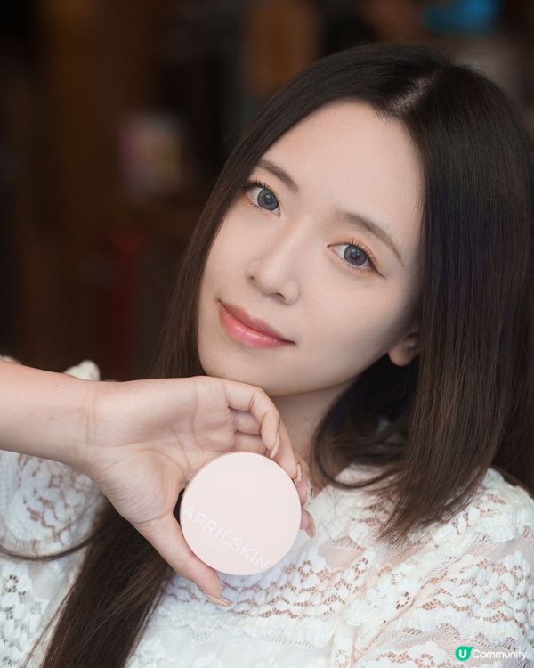 APRILSKIN 柔霧無瑕持妝氣墊與冰感霧面蜜粉