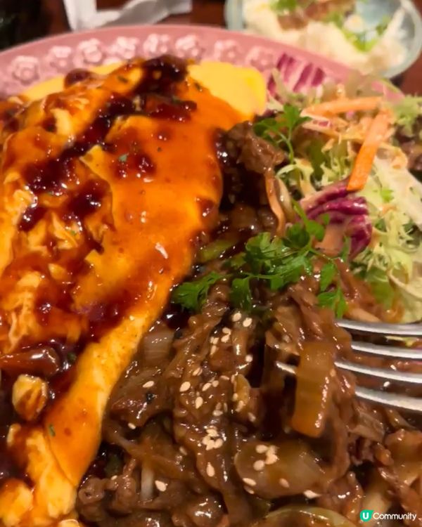 大埔人氣蛋包飯！
