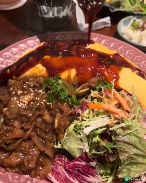 大埔人氣蛋包飯！