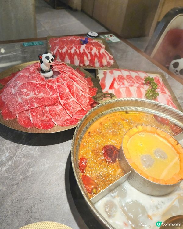 🐼熊猫燙火鍋😋