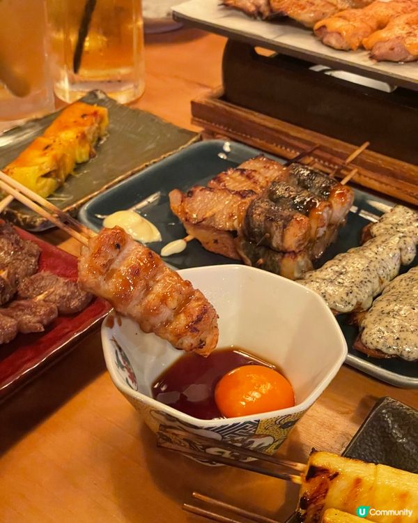 銅鑼灣燒烤堂一蚊串黑松露烤雞