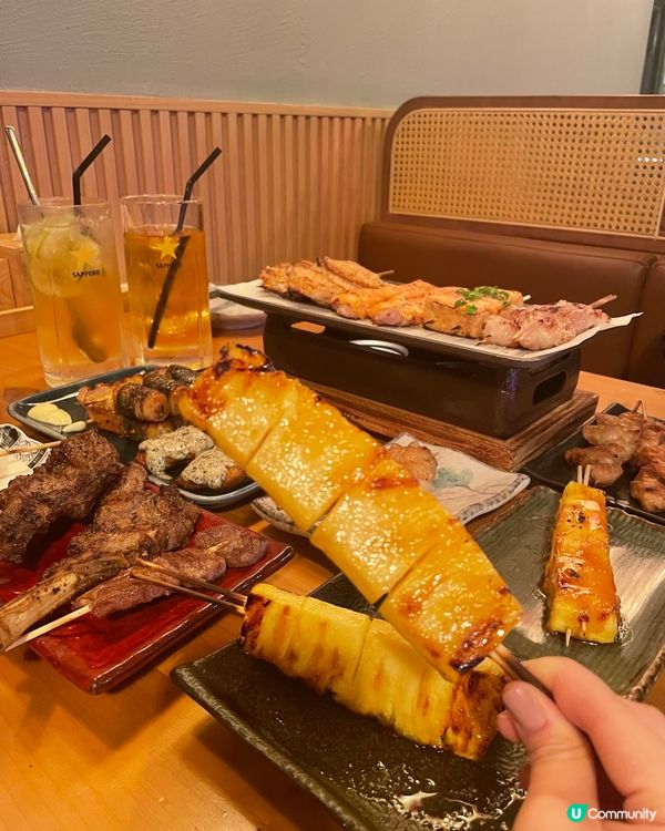 銅鑼灣燒烤堂一蚊串黑松露烤雞