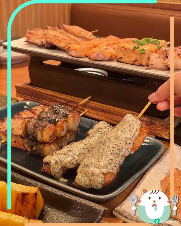 銅鑼灣燒烤堂一蚊串黑松露烤雞