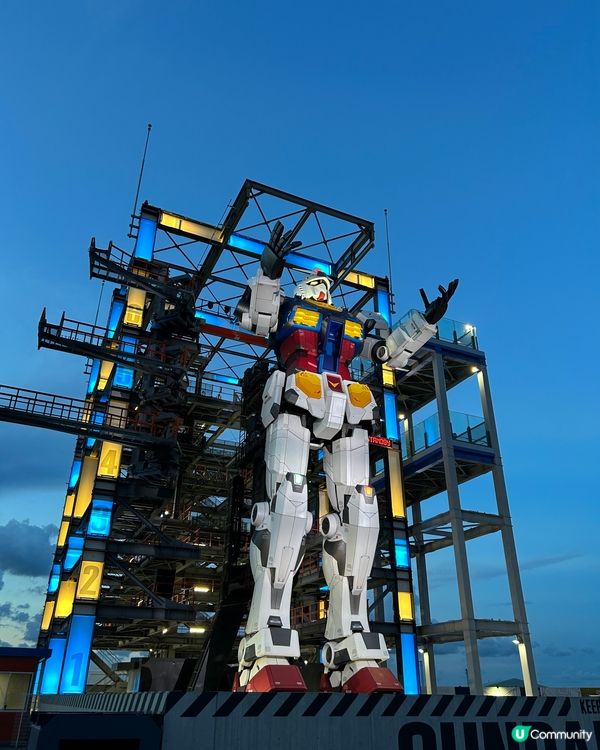 高達迷必去！橫濱限定Gundam Factory🤍