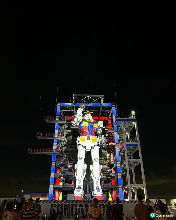 高達迷必去！橫濱限定Gundam Factory🤍