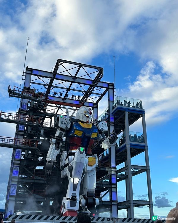 高達迷必去！橫濱限定Gundam Factory🤍