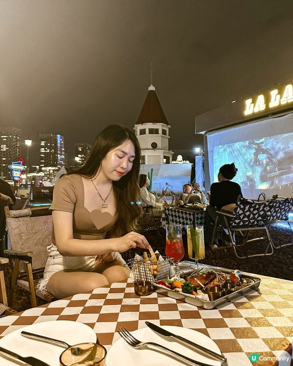 唔係外國係深圳！！加州度假露營風餐吧⛱️🏕️