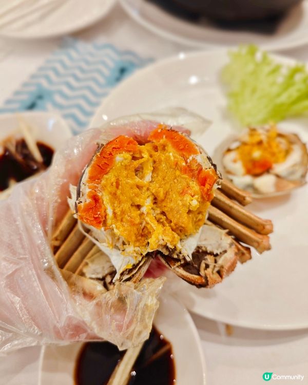 主打閩菜的莆田🦀趁着大閘蟹當造季節，推出咗大閘蟹和多款大閘蟹...