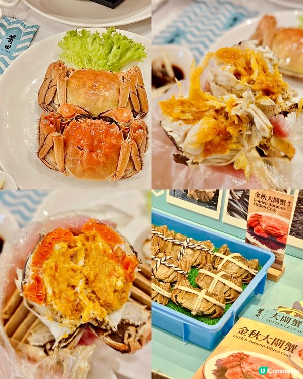 主打閩菜的莆田🦀趁着大閘蟹當造季節，推出咗大閘蟹和多款大閘蟹...