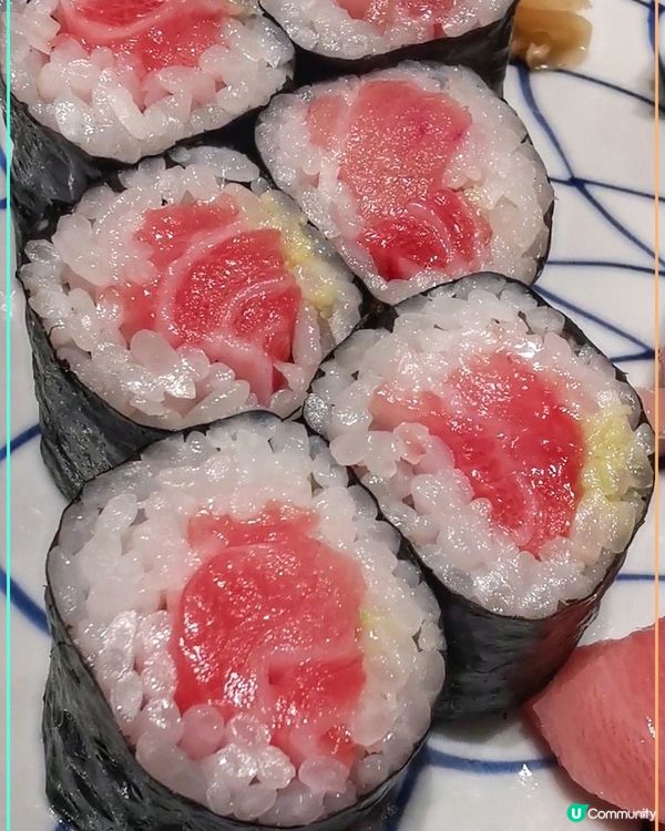 吞拿魚腩卷
