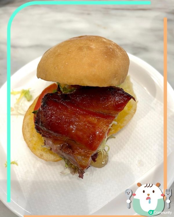 特色下午茶推介🤩王牌蜂蜜叉燒脆脆豬🥯