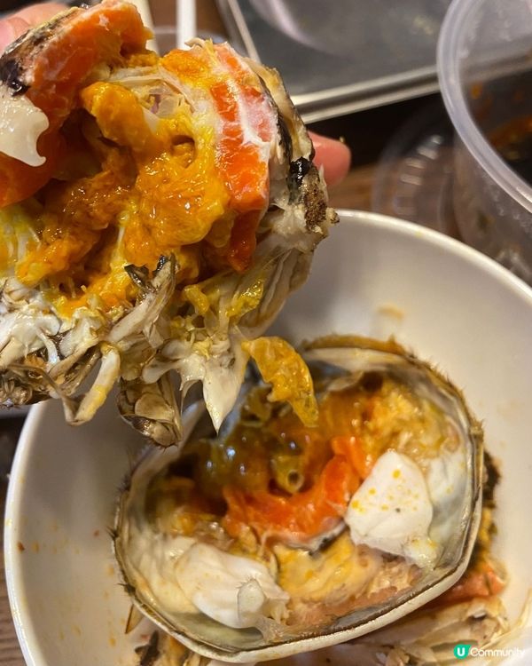必食爆膏大閘蟹