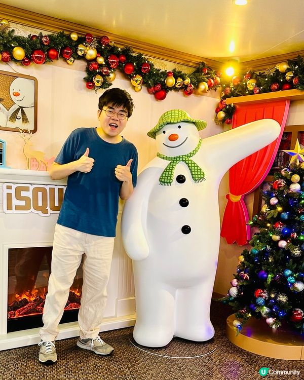 尖東iSUQARE國際商場 The Snowman！