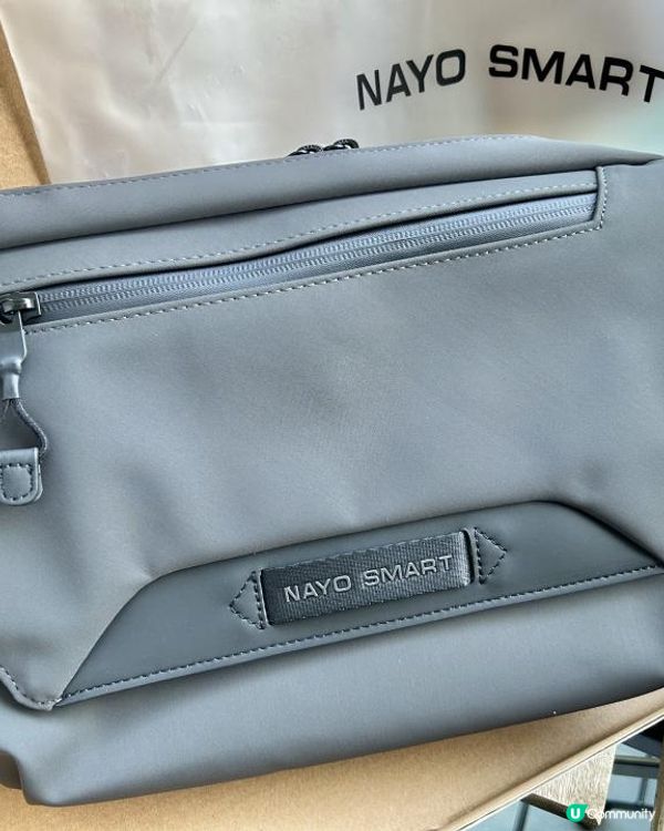 新品開箱｜NAYO SMART Herman H3 單肩斜背包 🖤 八折優惠碼 leo20 💰