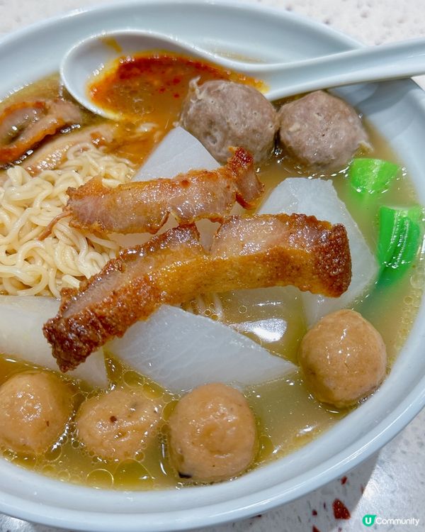 元朗合益路新開咗間潤暉車仔麵🌟