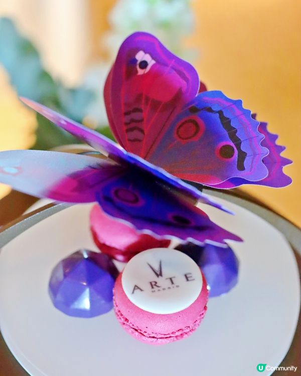 伊甸園夢幻紫The Fluttery Garden 下午茶