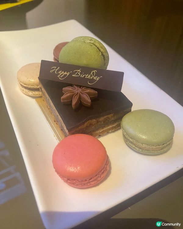 甜得剛剛好嘅歌劇院蛋糕