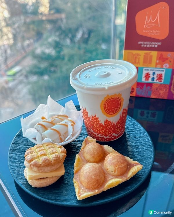 以香港味為主題既港式鬼馬下午茶❣️