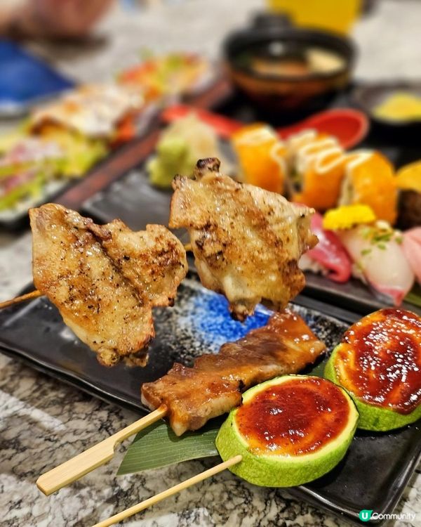 豐盛的日本料理🏮