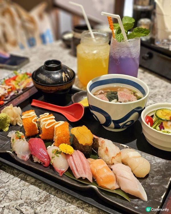 豐盛的日本料理🏮