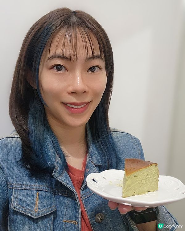 抹茶巴斯克芝士蛋糕