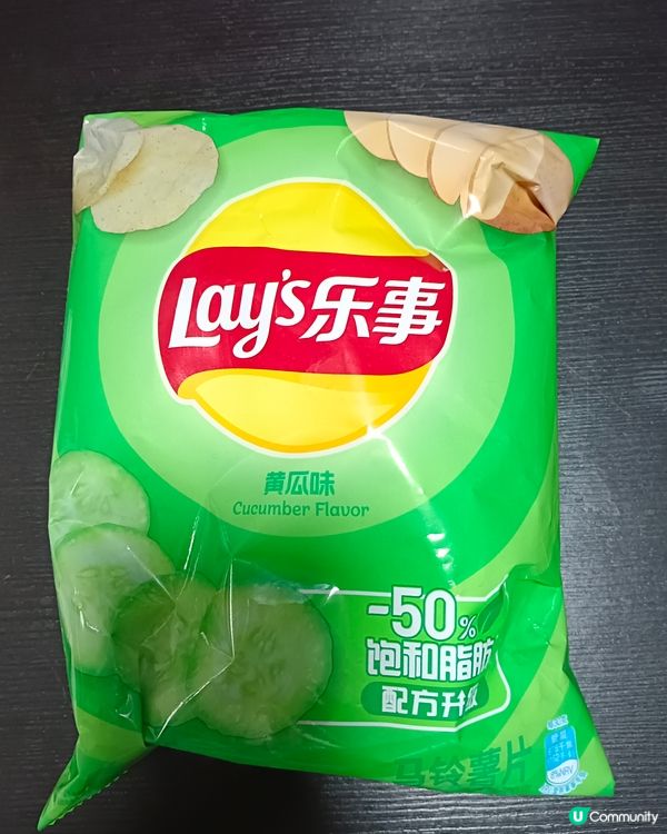 青瓜味薯片