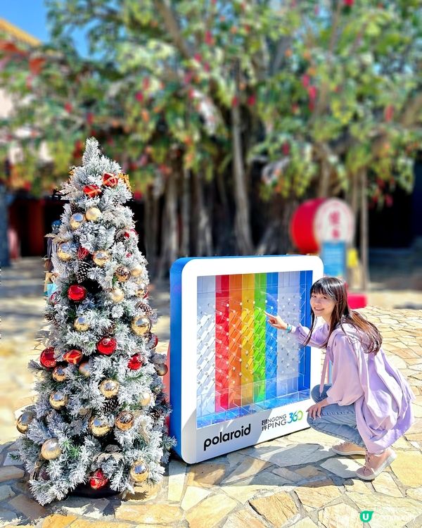 昂坪360全景遊x Polaroid 冬日炫彩聖誕